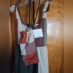 NWT Little Cottonwood Patchwork Magnolia Dress Size Medium